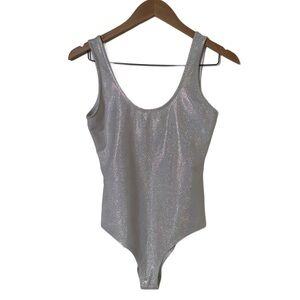 Sparkling Silver One Piece